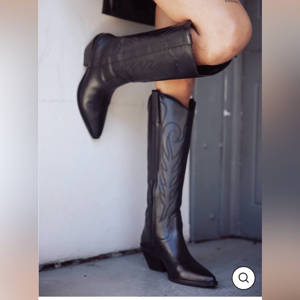 Matisse black western boots